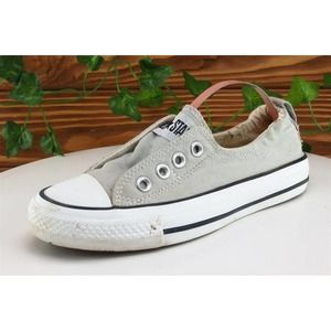 Converse All Star Size 5 M Gray Low Top Shoes‎ Fabric Women